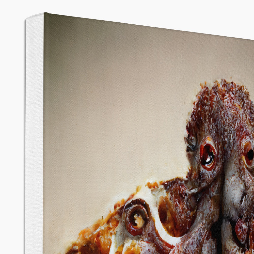 Hungry Octopus Canvas