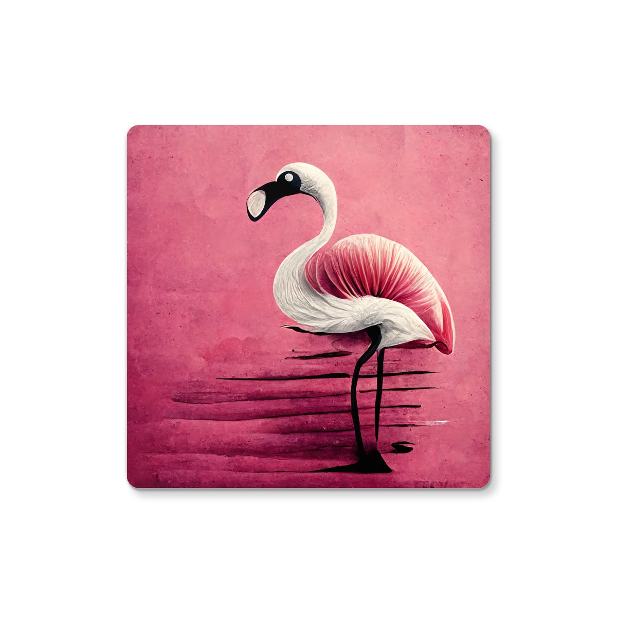 Flamingo Standing Proud Coaster