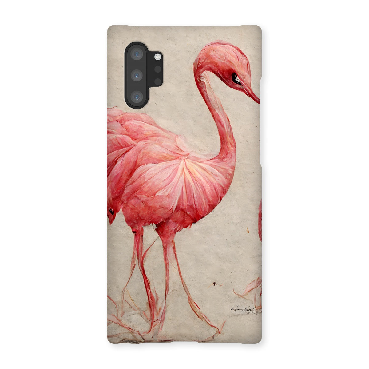 Flamingo Sketch Colors Snap Phone Case