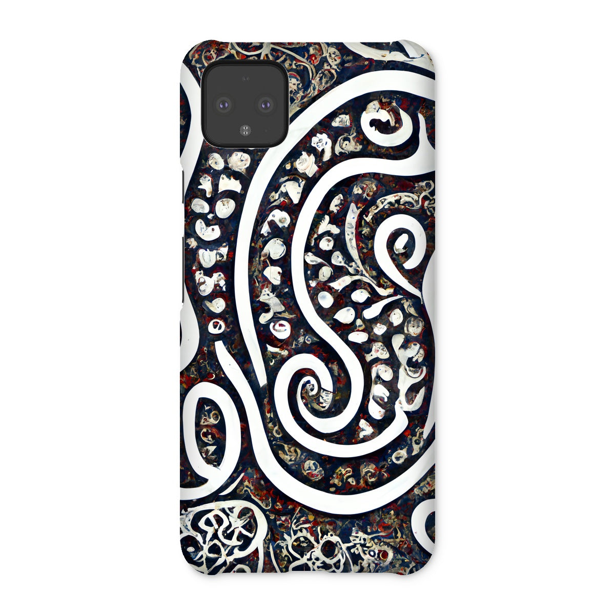 Swirling Paisley Snap Phone Case