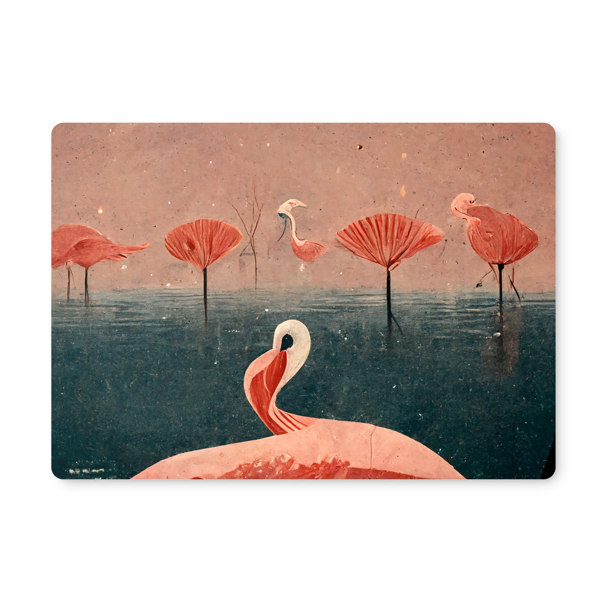 Flamingo Fans Placemat