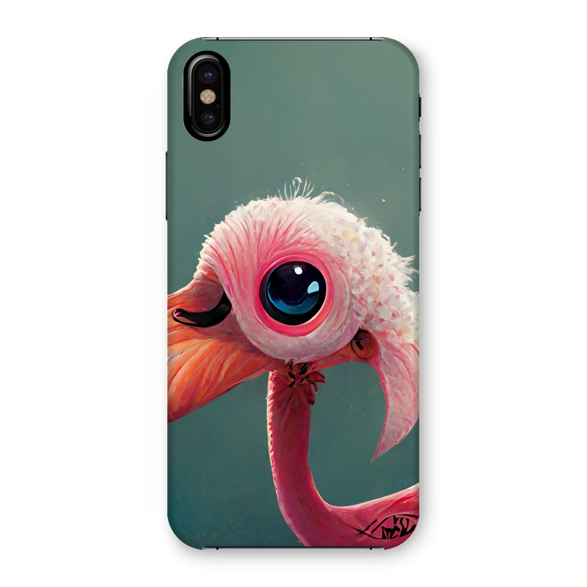 Baby Bird Flamingo Snap Phone Case