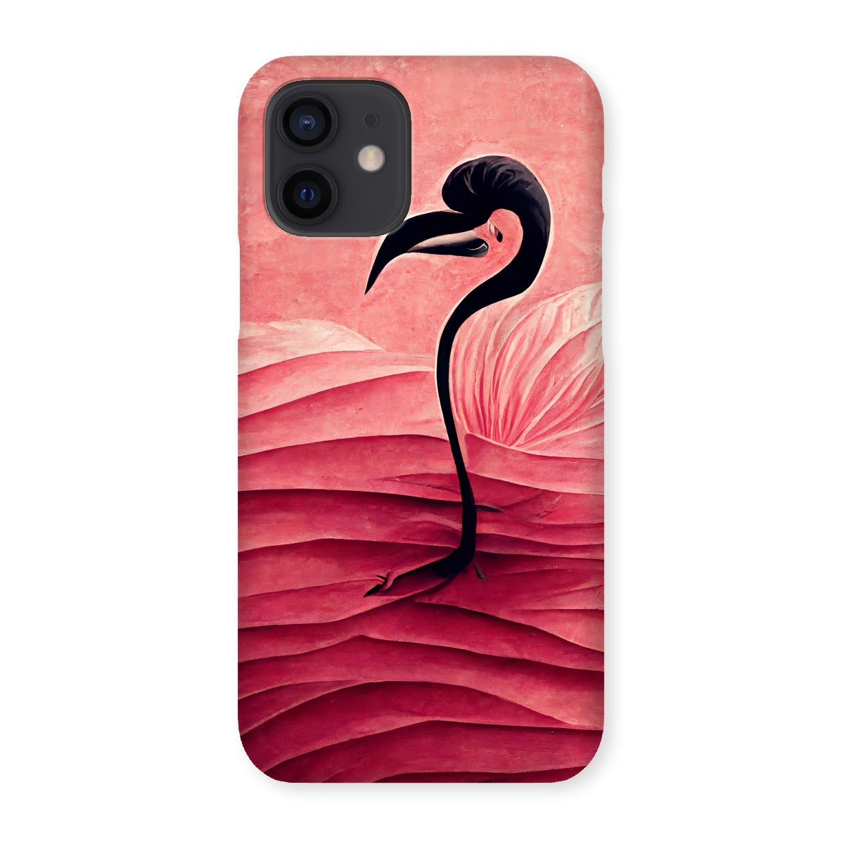 Flamingo Folds Snap Phone Case