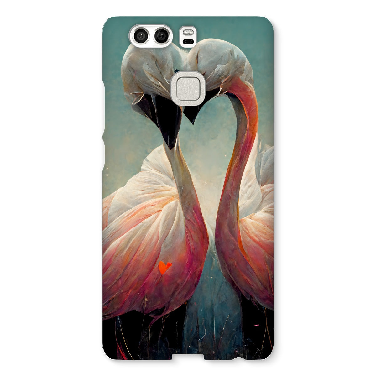 Flamingo Cuddles Snap Phone Case