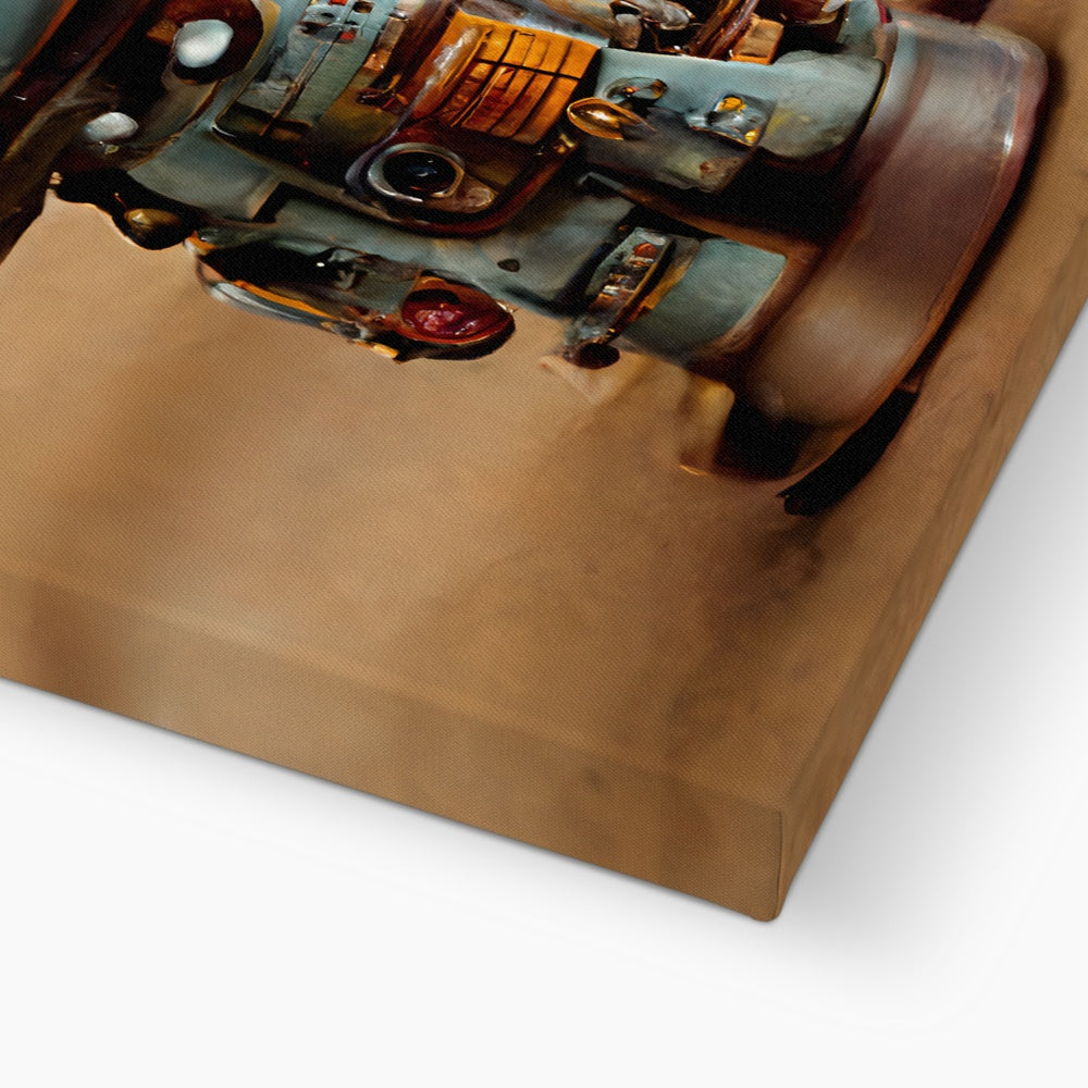 Cowbot Pop Canvas