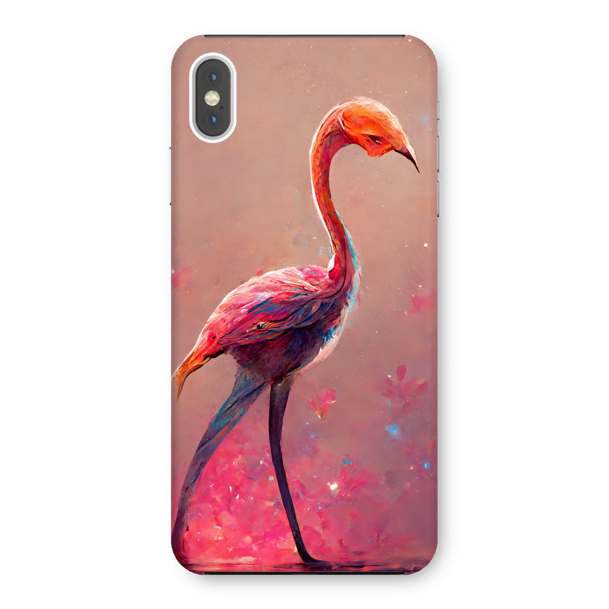 Flamingo Standing Alone Snap Phone Case