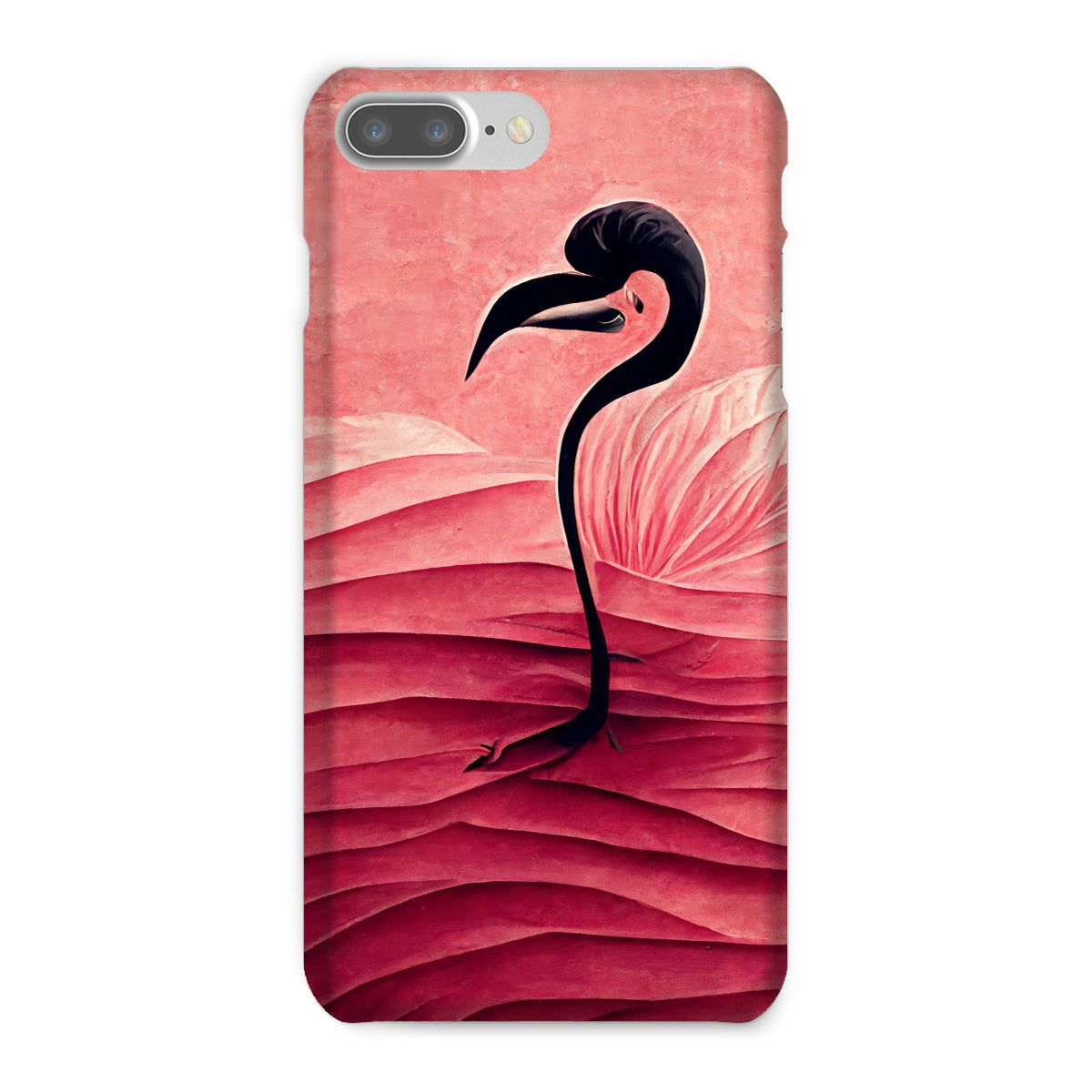 Flamingo Folds Snap Phone Case