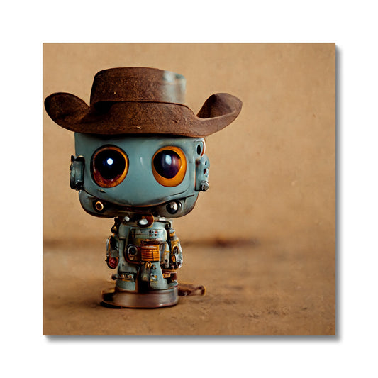 Cowbot Pop Canvas