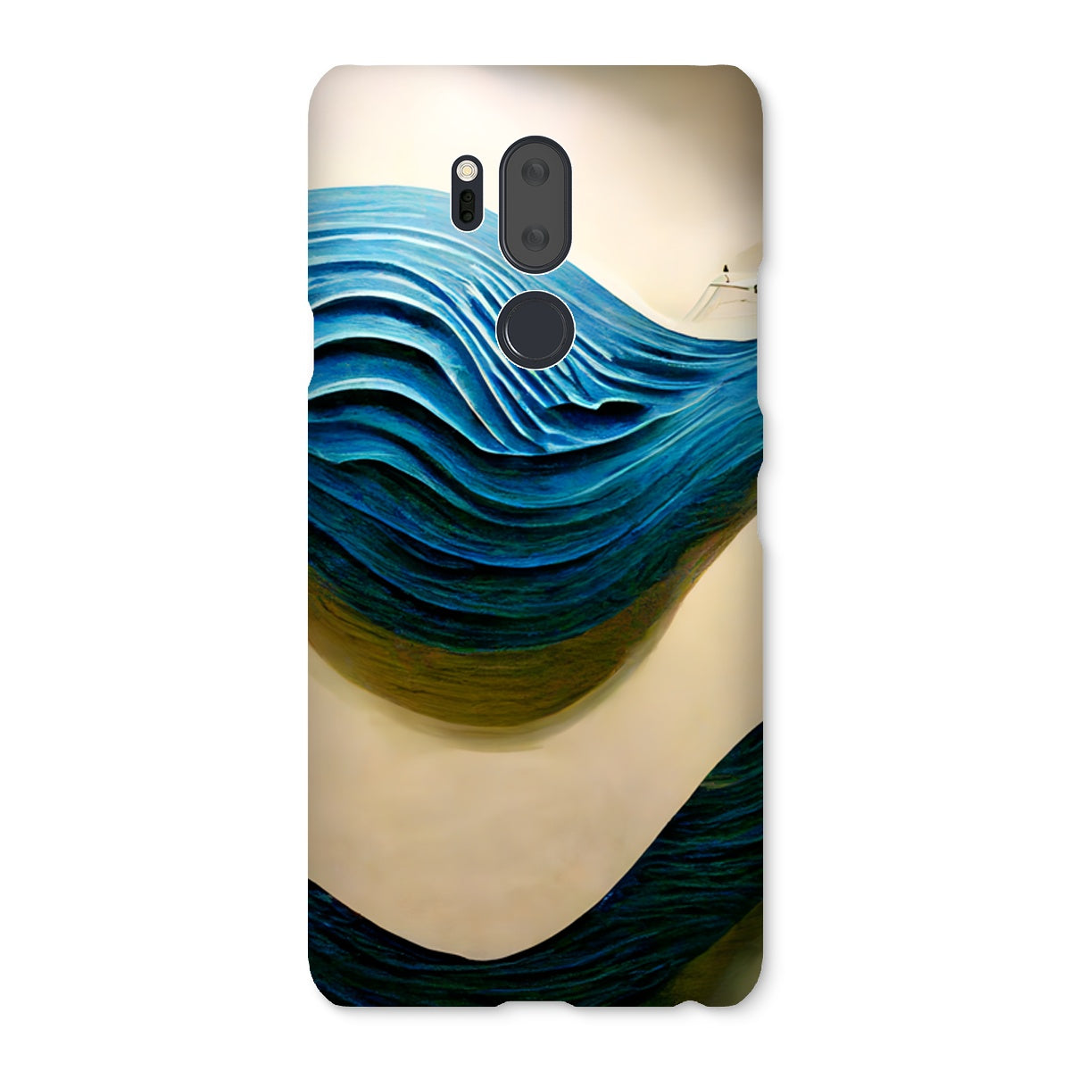 Blue Waves Snap Phone Case