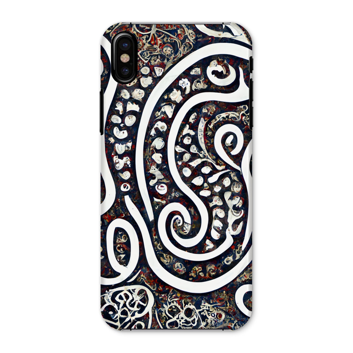 Swirling Paisley Snap Phone Case