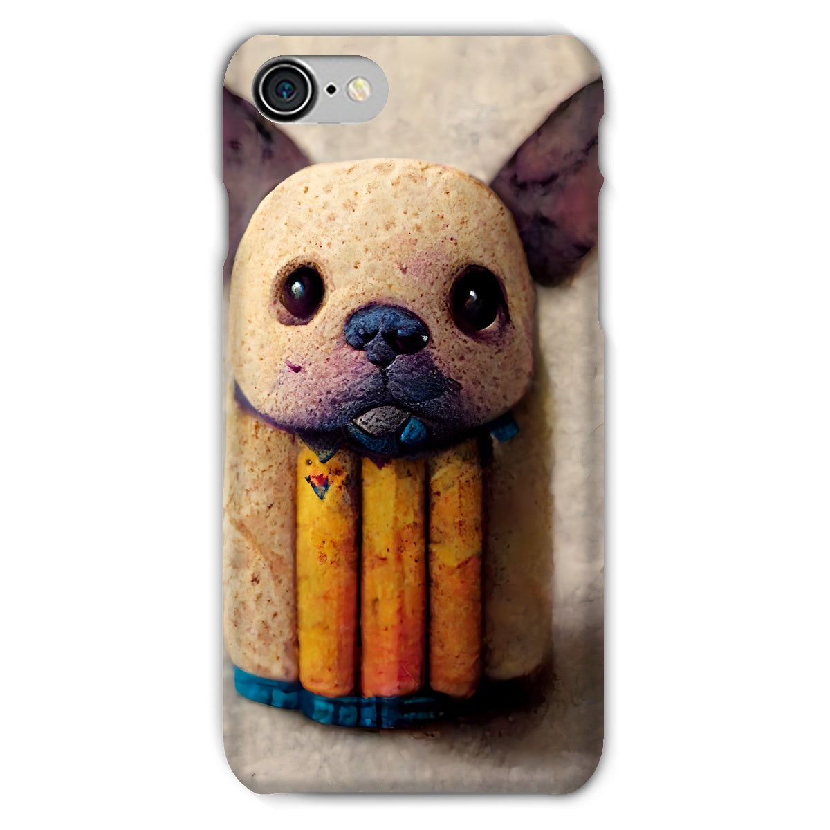 Pencil Head Pop Snap Phone Case