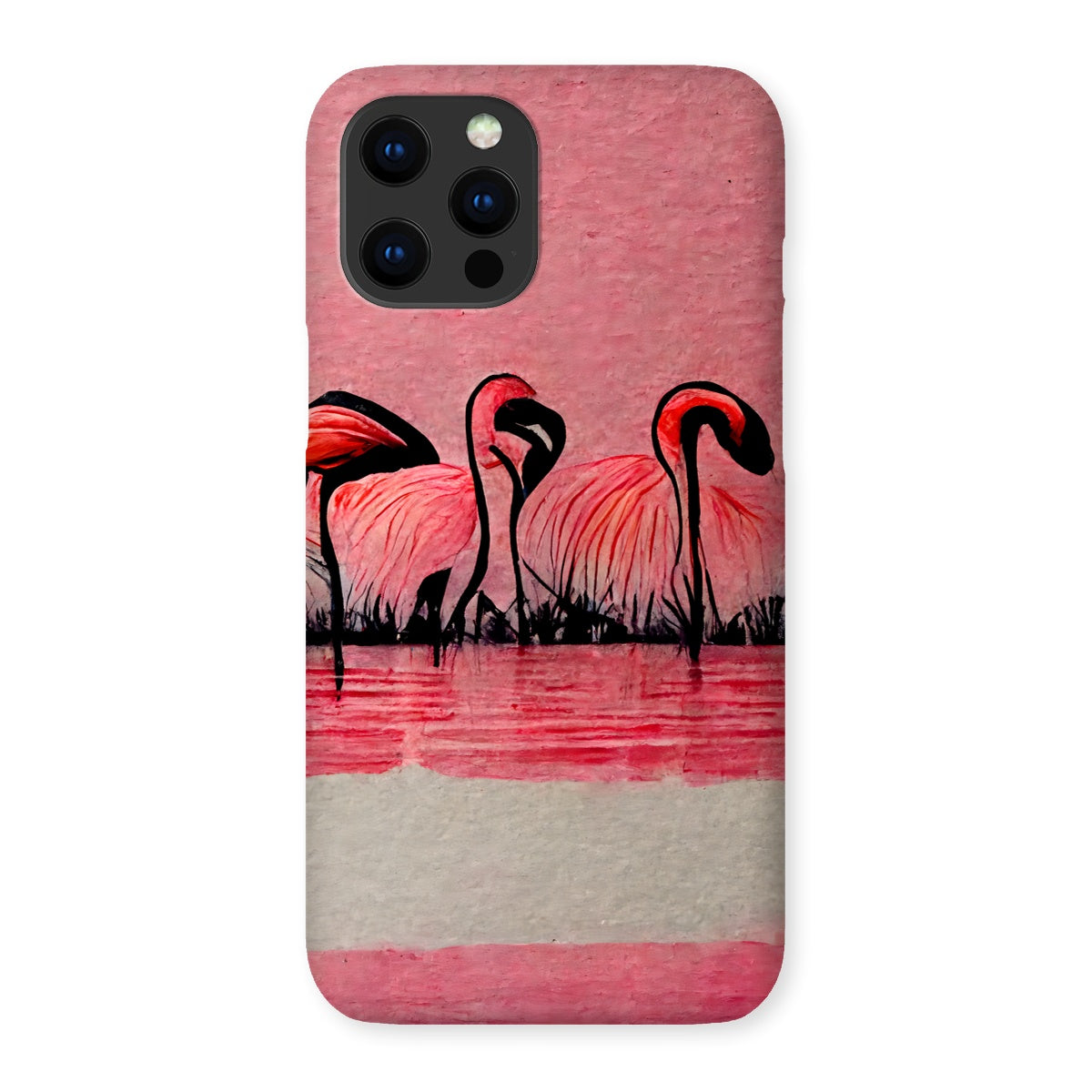 Flamingo Dinner Meetup Snap Phone Case