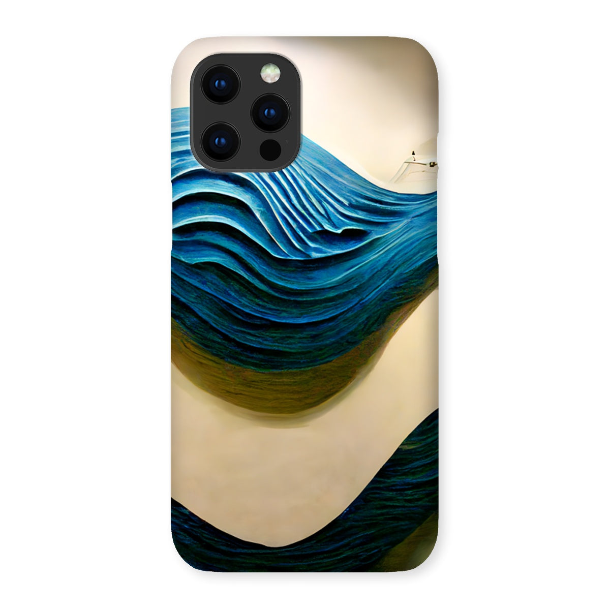 Blue Waves Snap Phone Case