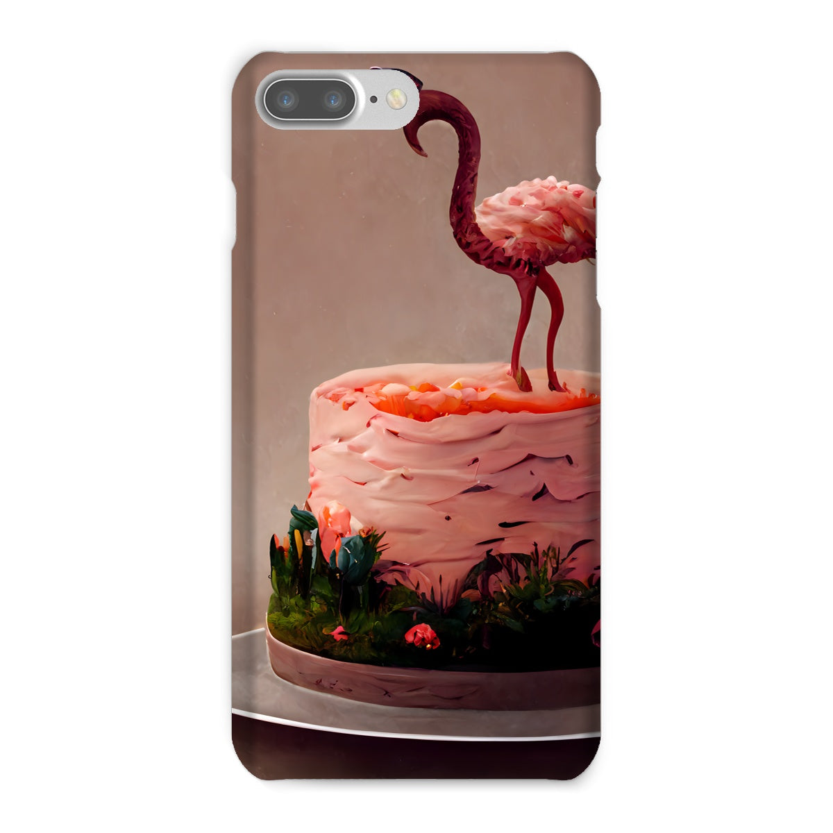 Flamingo Birthday Snap Phone Case