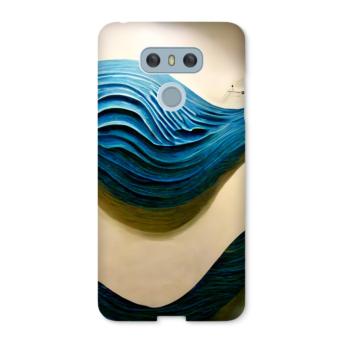 Blue Waves Snap Phone Case