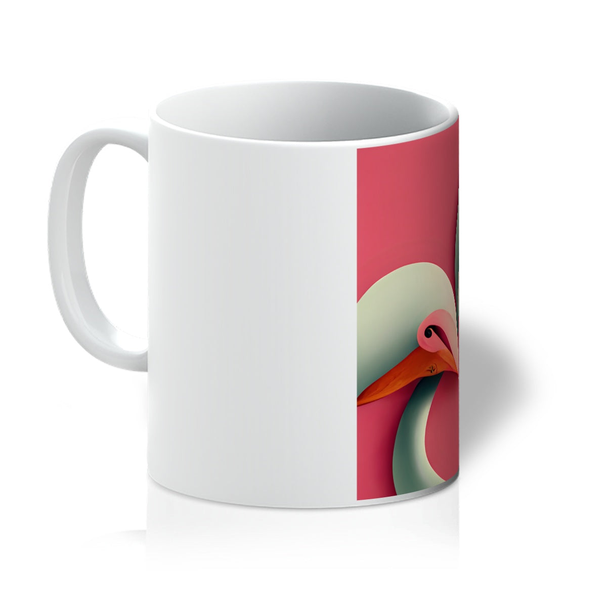 Flamingo Love Birds Mug