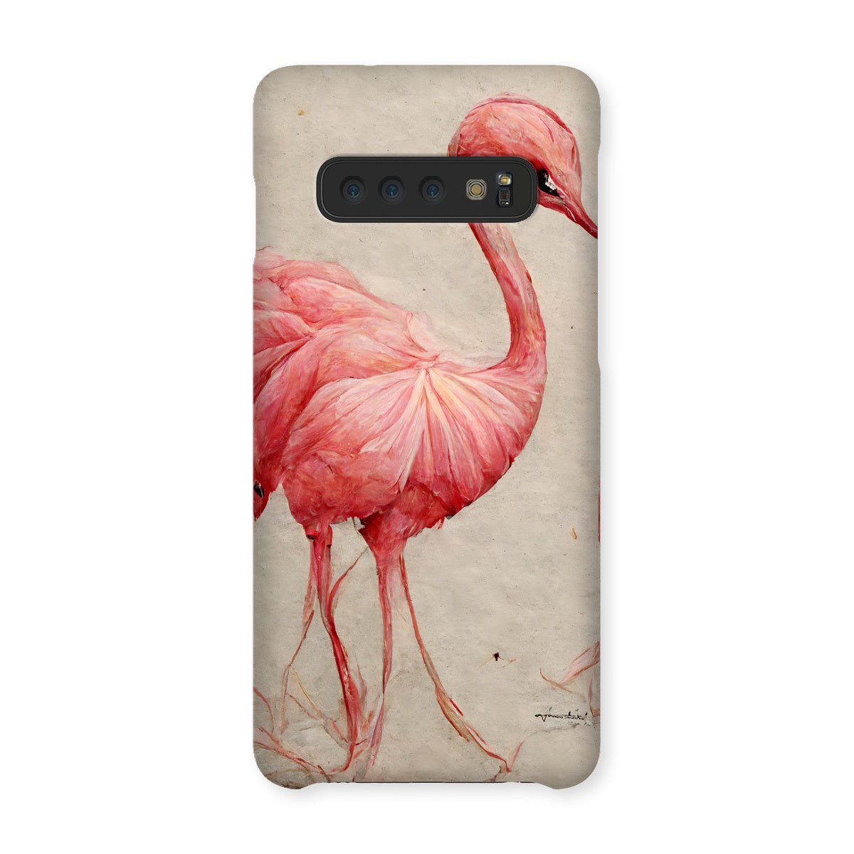 Flamingo Sketch Colors Snap Phone Case