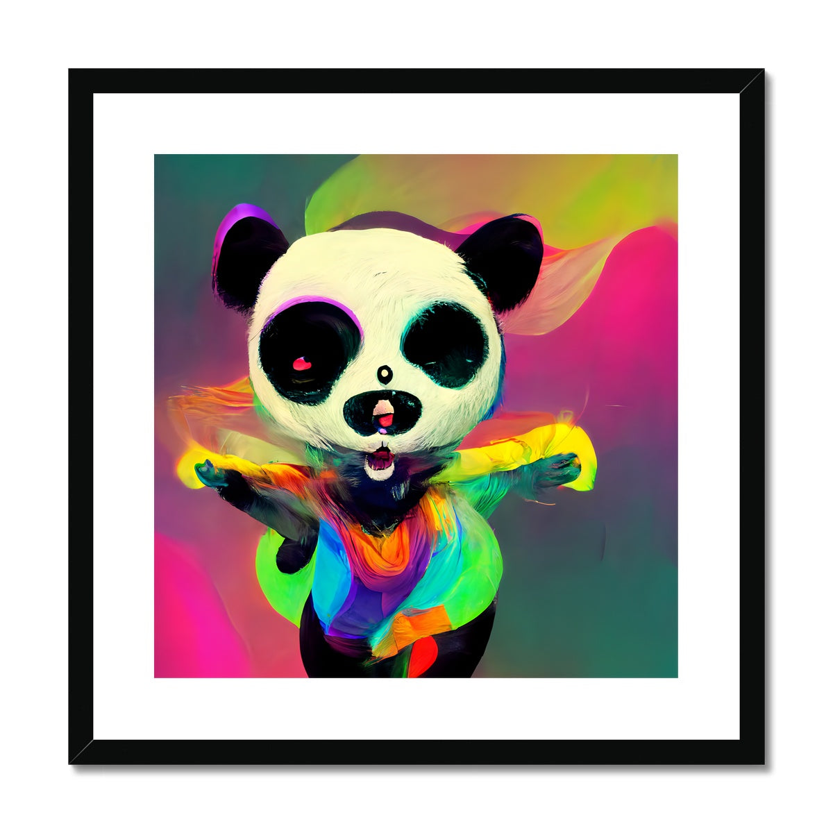 Pandance Framed & Mounted Print