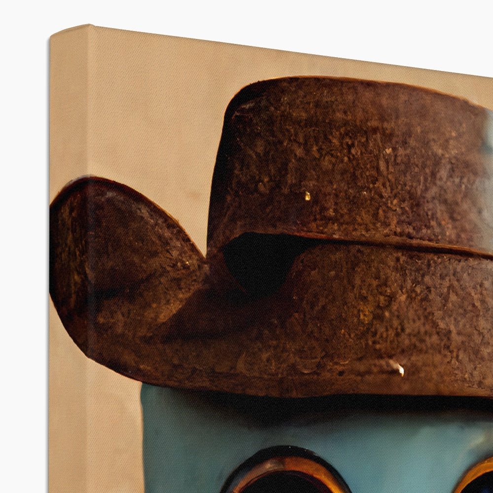 Cowbot Pop Canvas