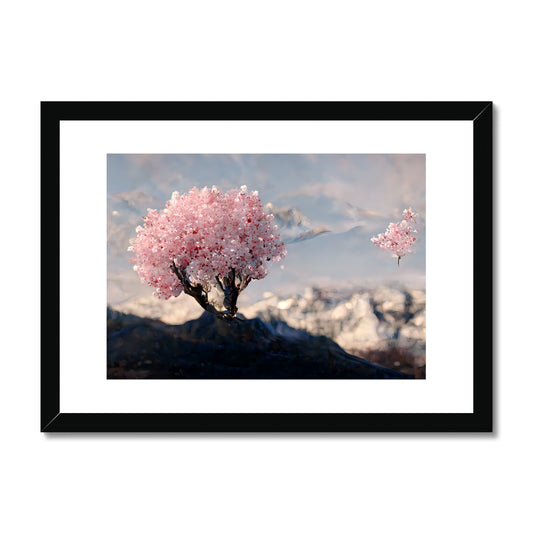 Cherry Crystals Framed & Mounted Print