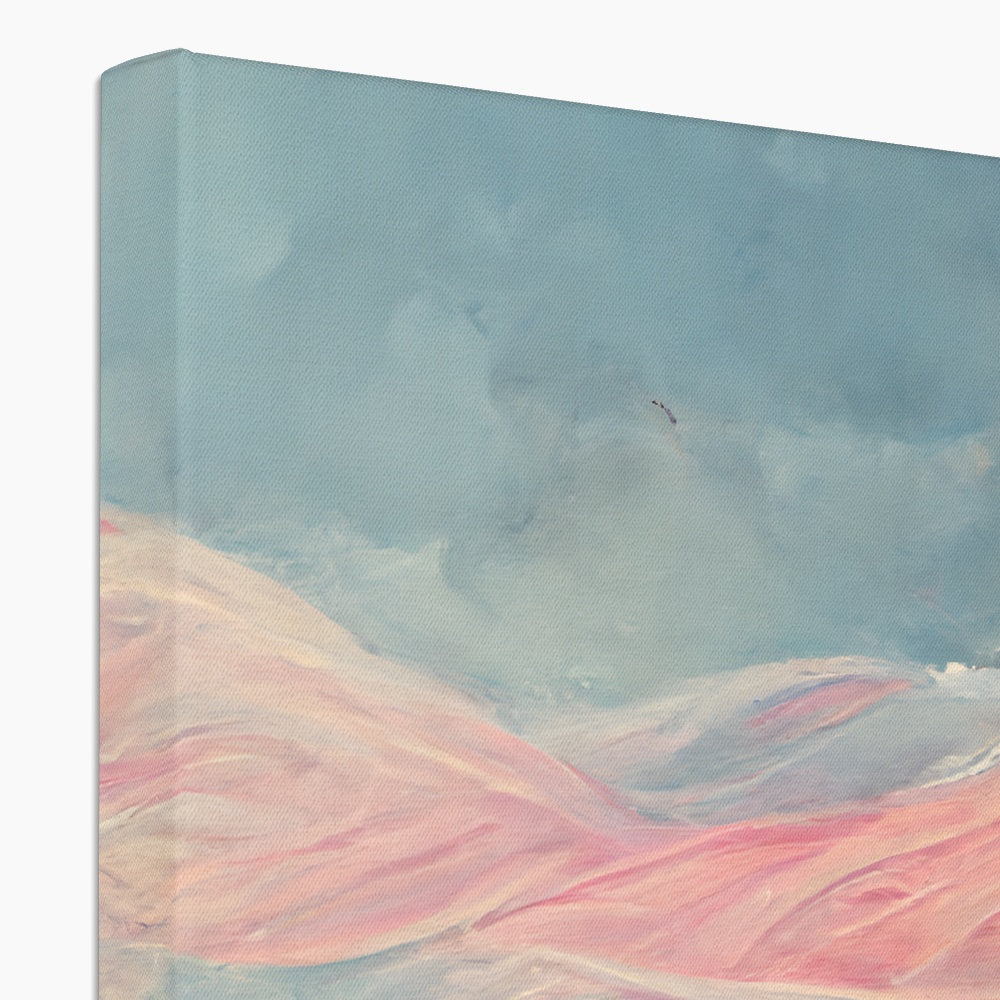 Flamingo Mountains Canvas