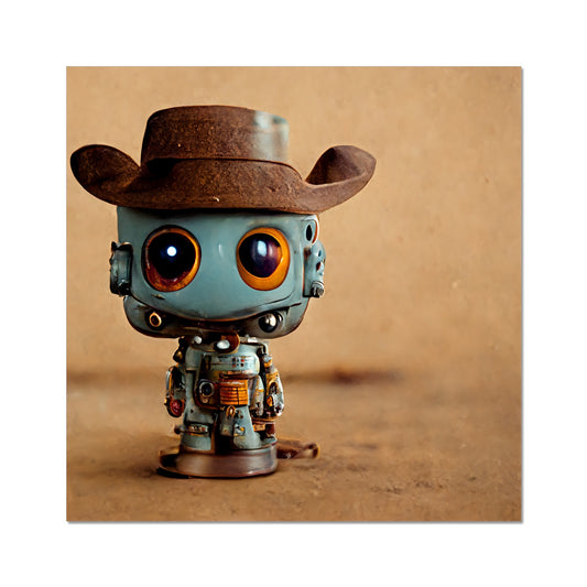 Cowbot Pop Fine Art Print