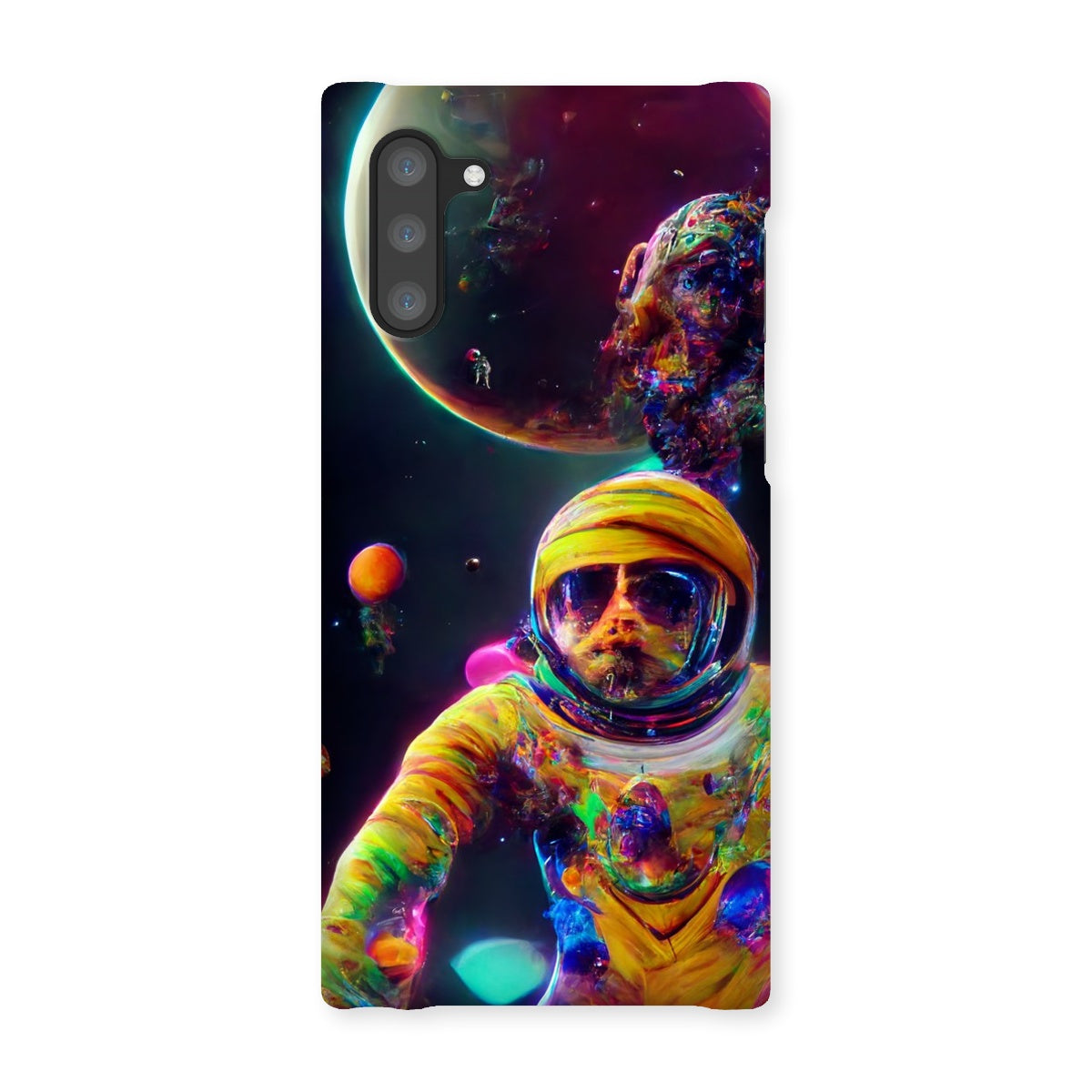 Psychedelic Astronaut in Space Snap Phone Case