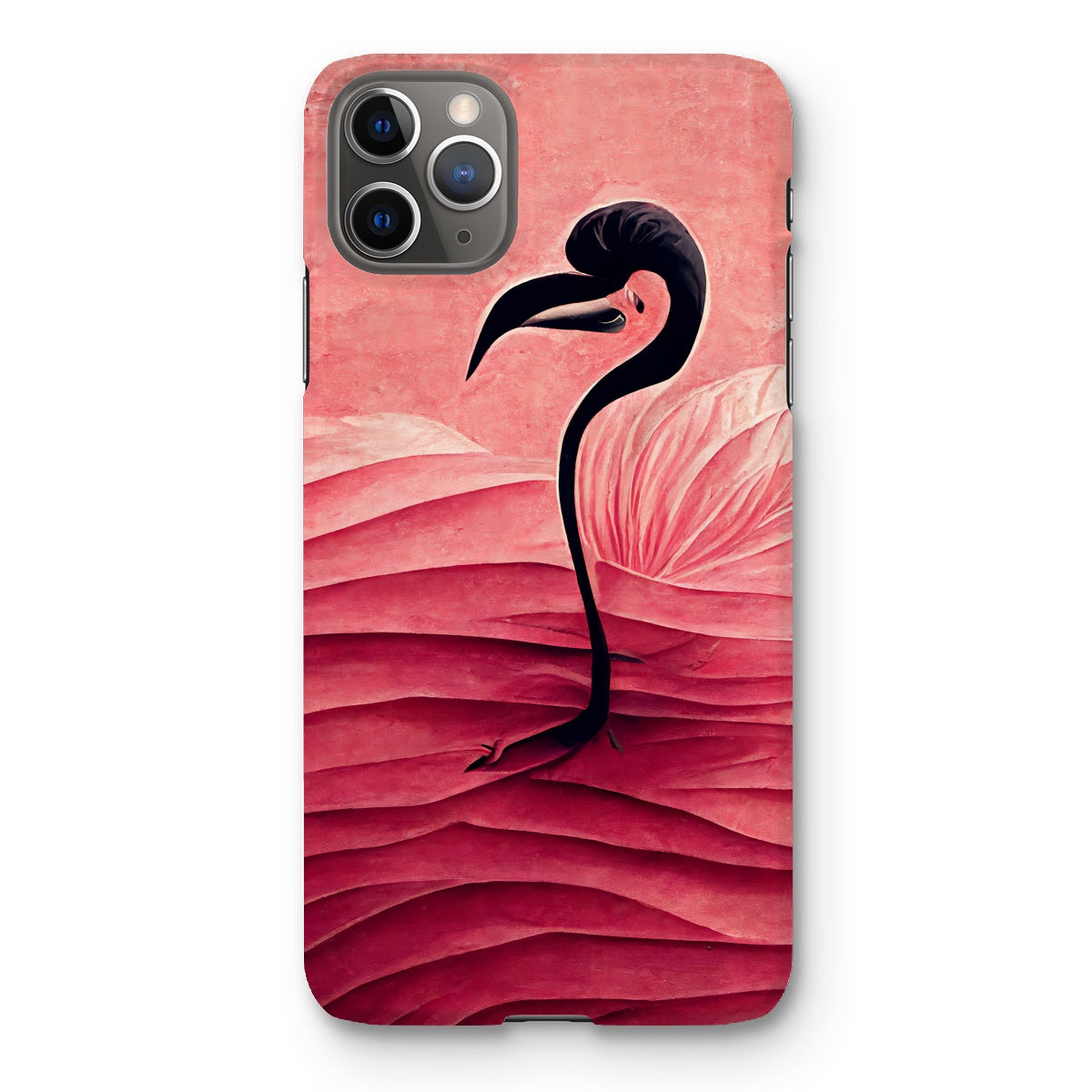 Flamingo Folds Snap Phone Case