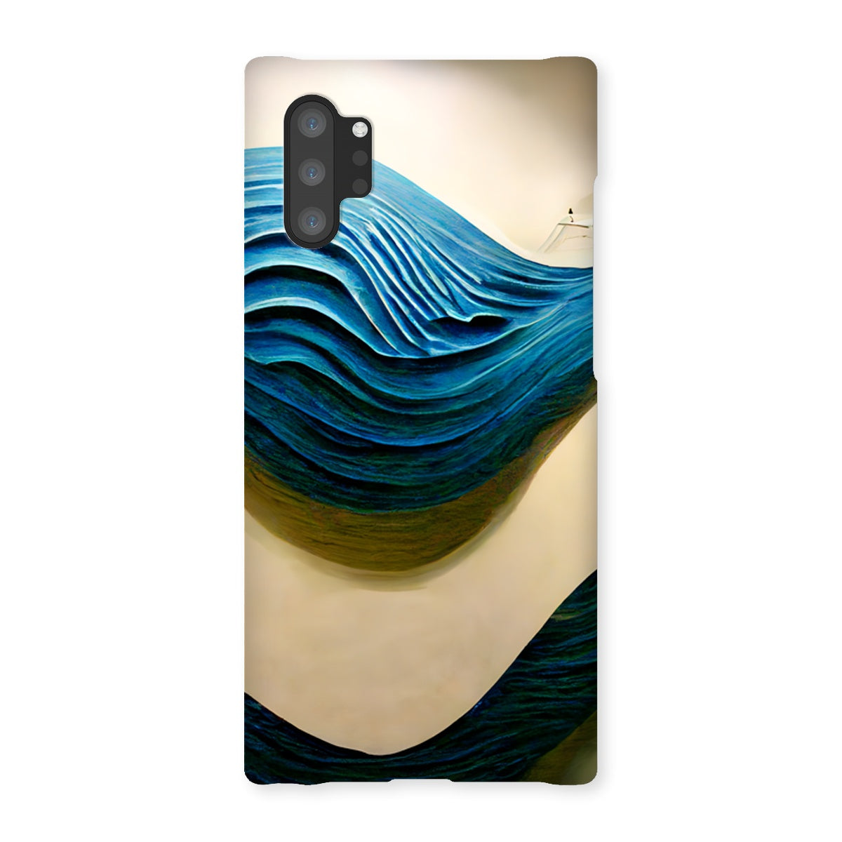 Blue Waves Snap Phone Case