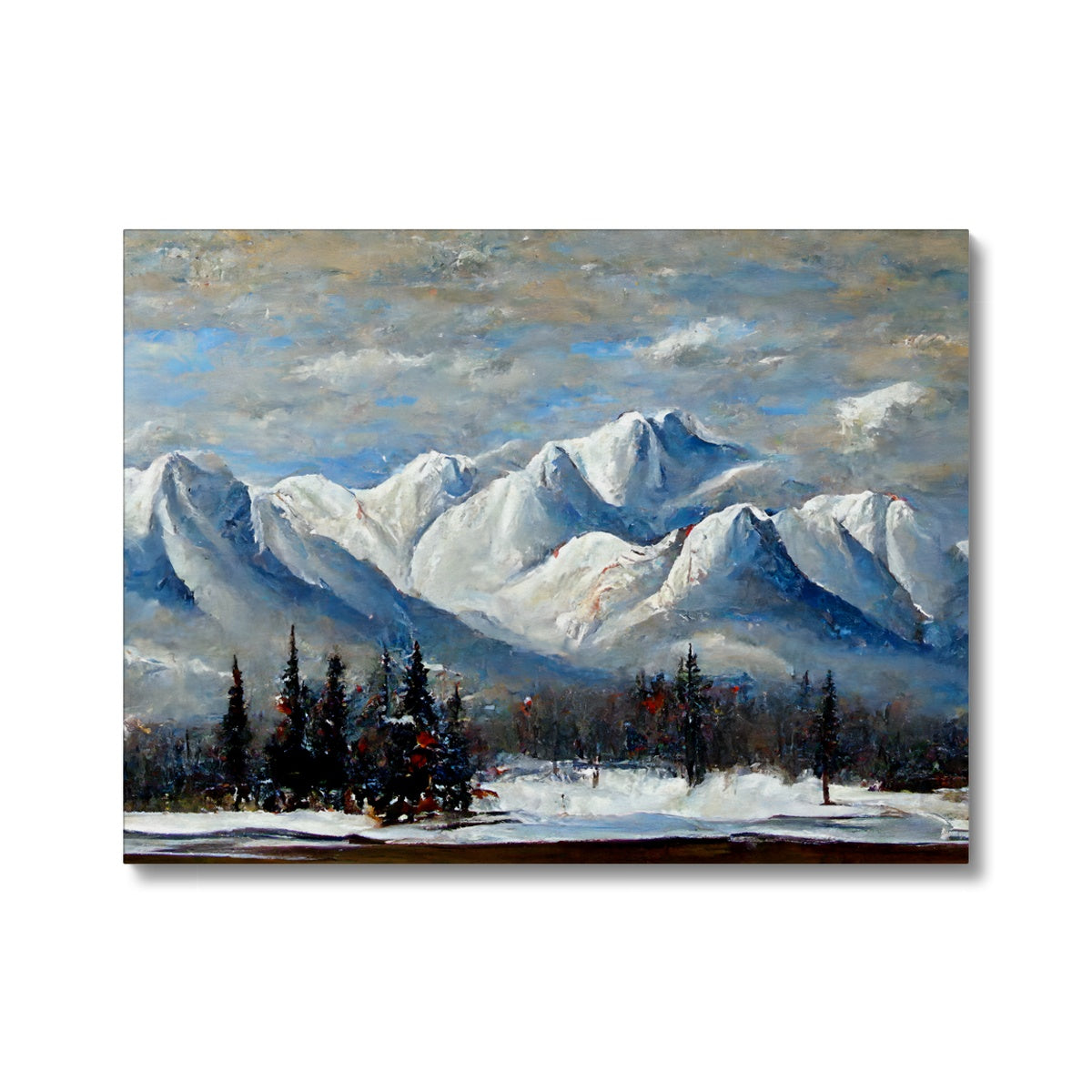 Beautiful Cold Canvas