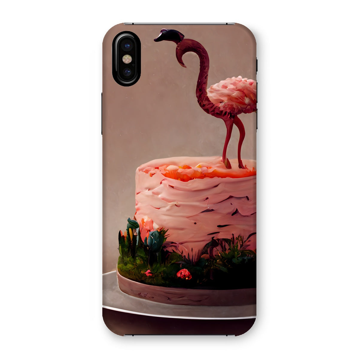 Flamingo Birthday Snap Phone Case