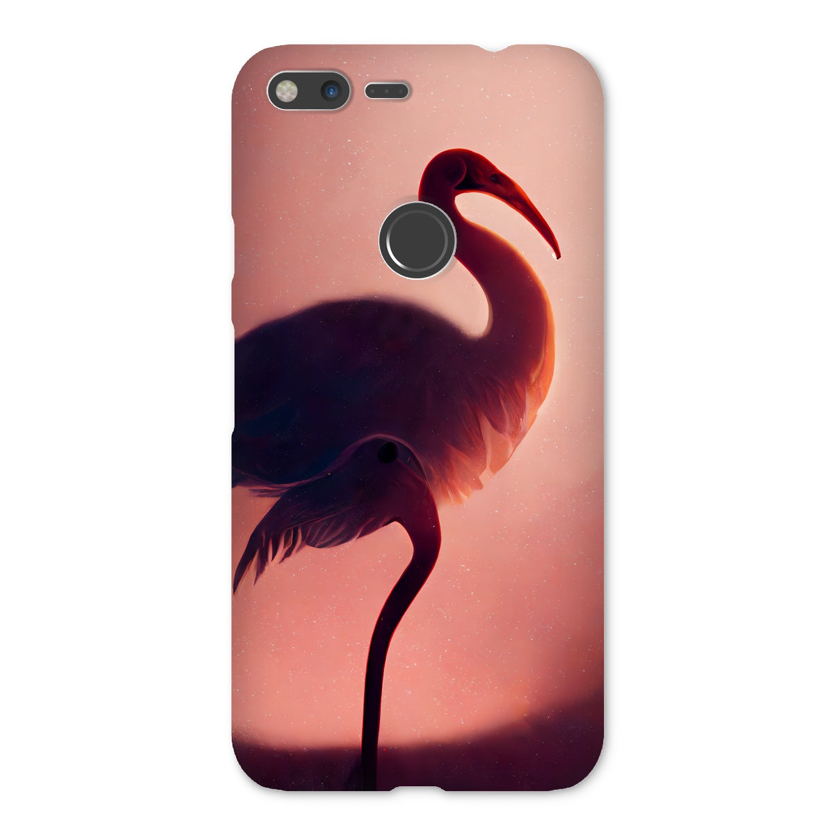 Flamingo Shadows Snap Phone Case