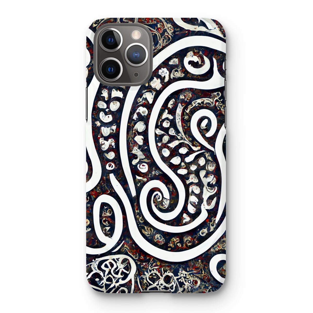 Swirling Paisley Snap Phone Case