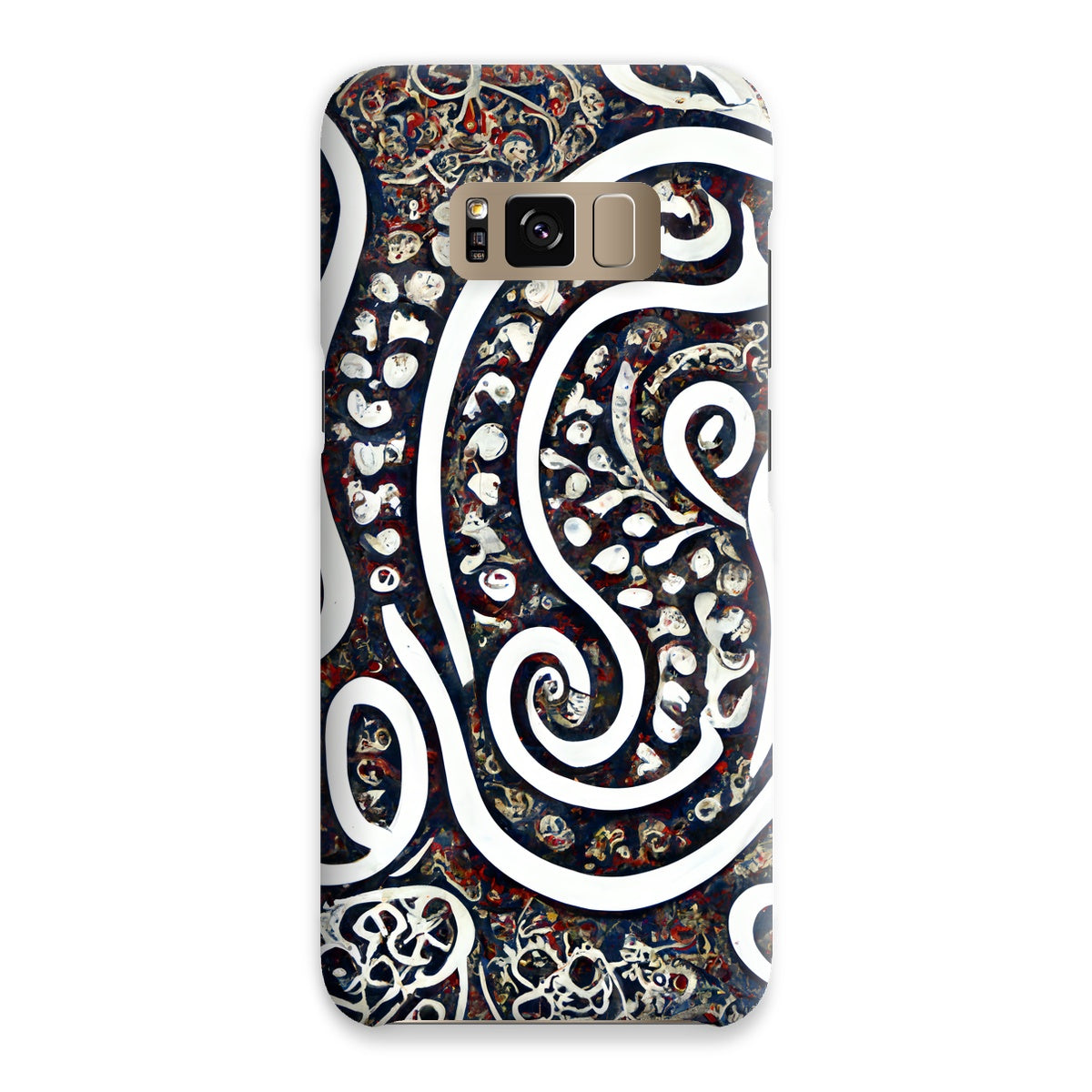 Swirling Paisley Snap Phone Case