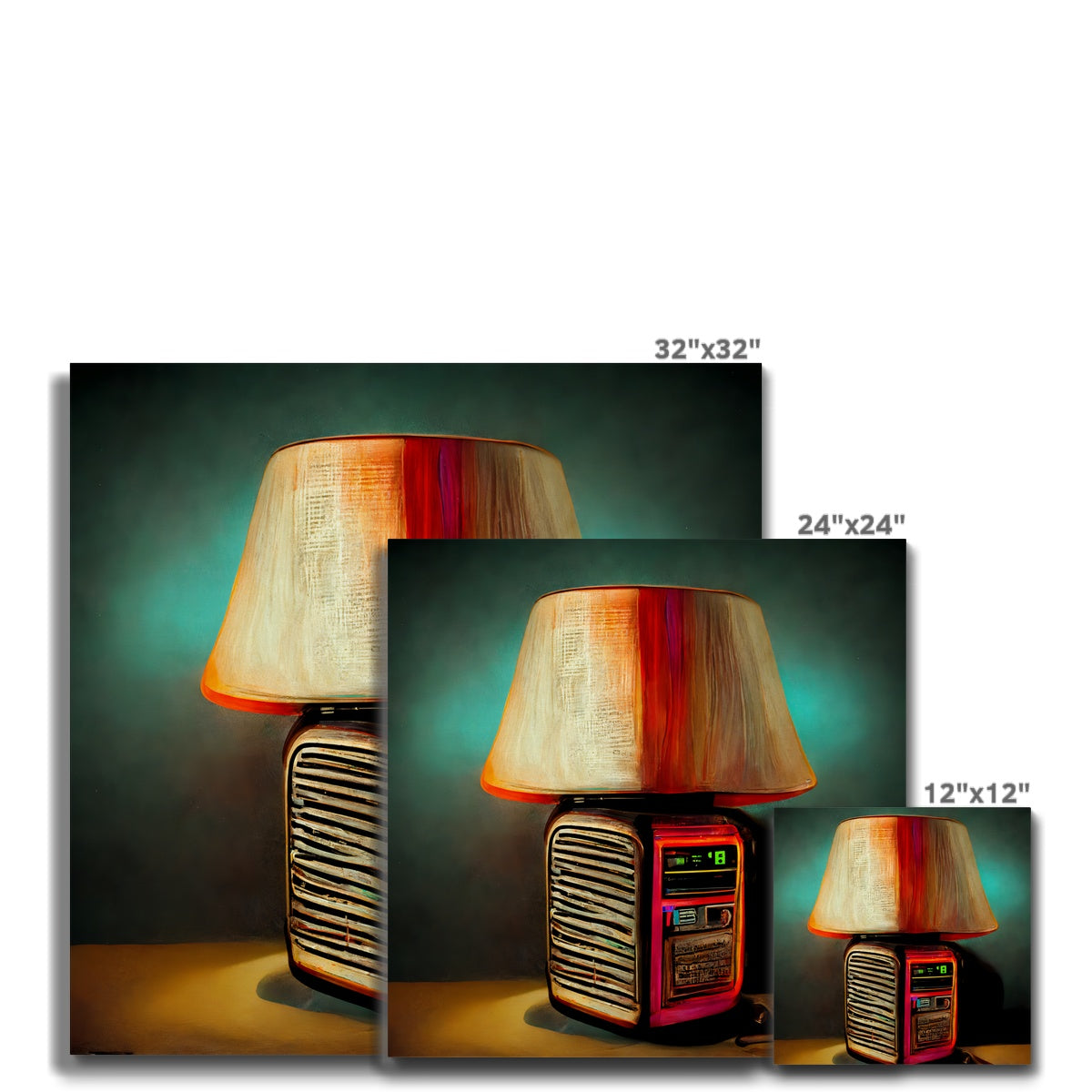 Lamp Frequencies Canvas