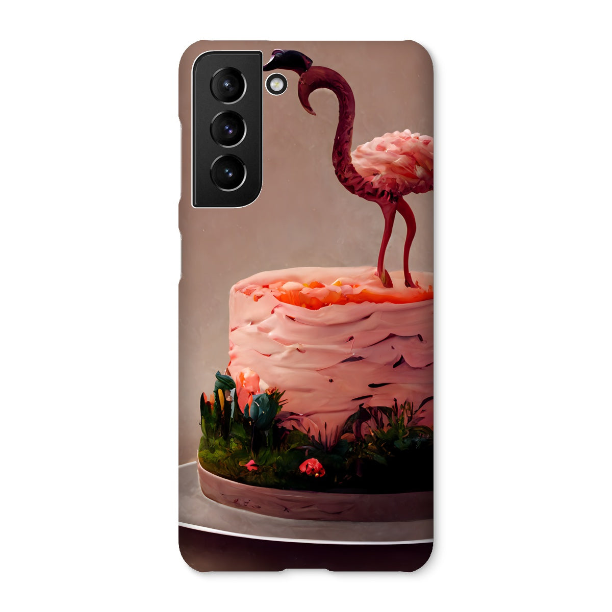 Flamingo Birthday Snap Phone Case