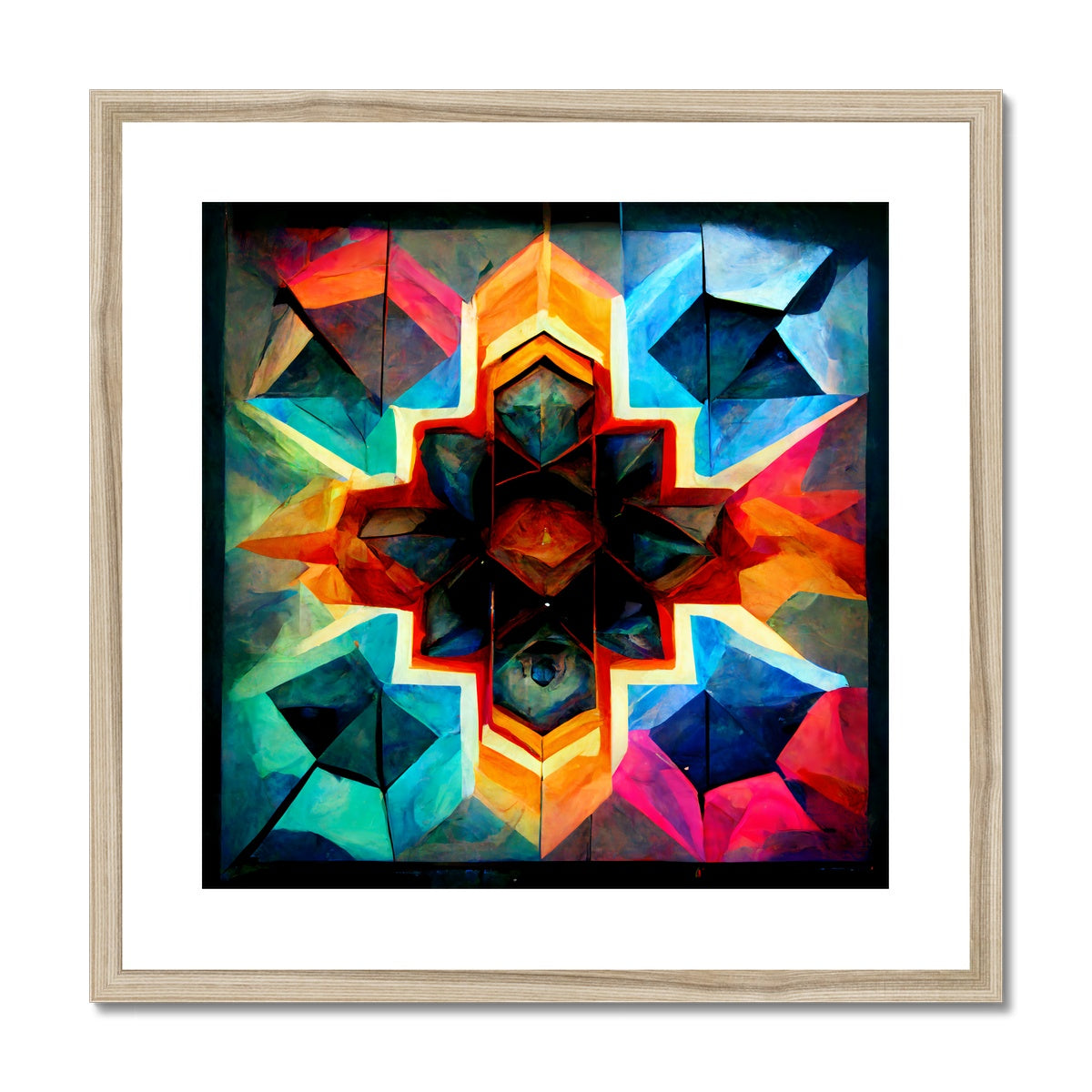 Kaleidoscope Waters Framed & Mounted Print