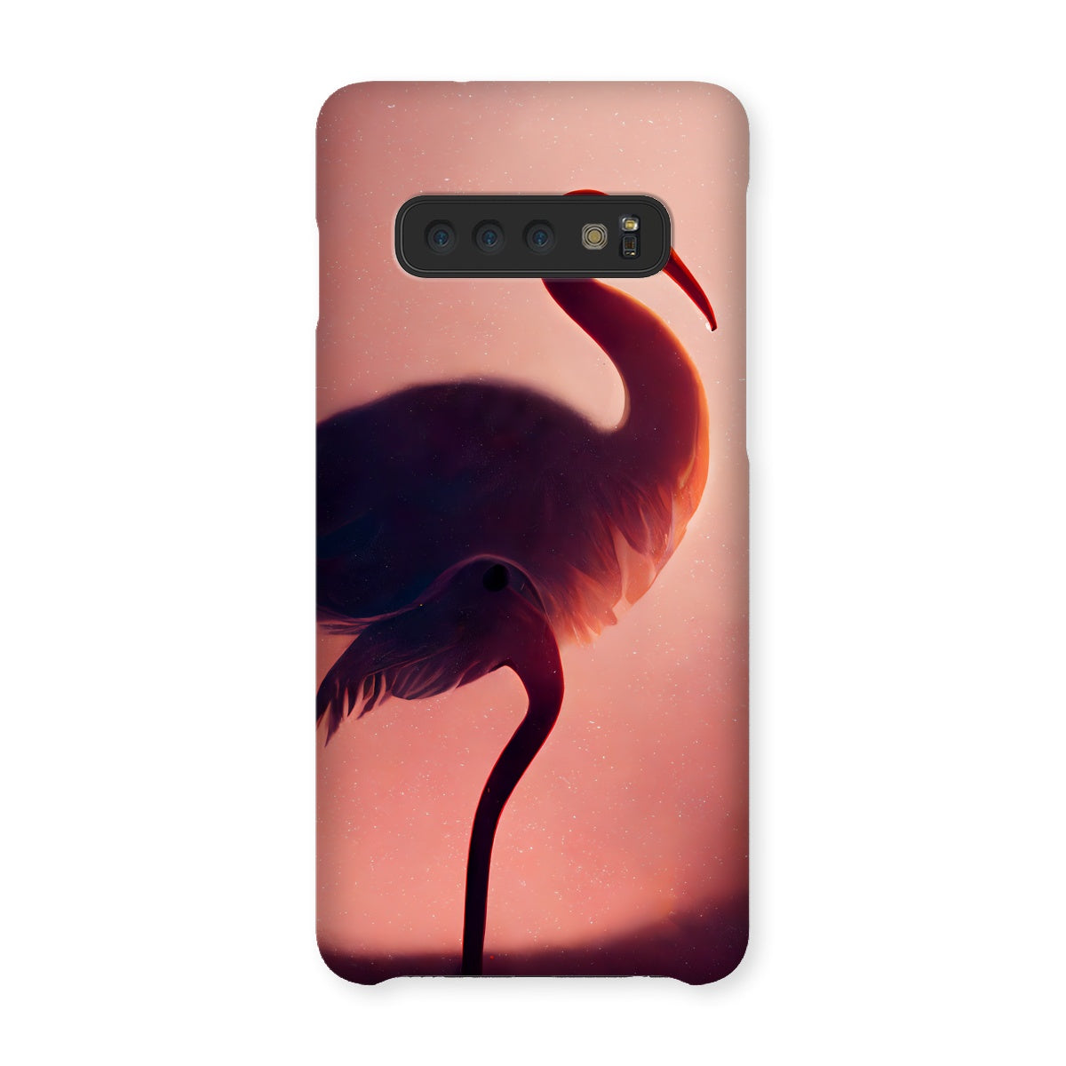 Flamingo Shadows Snap Phone Case