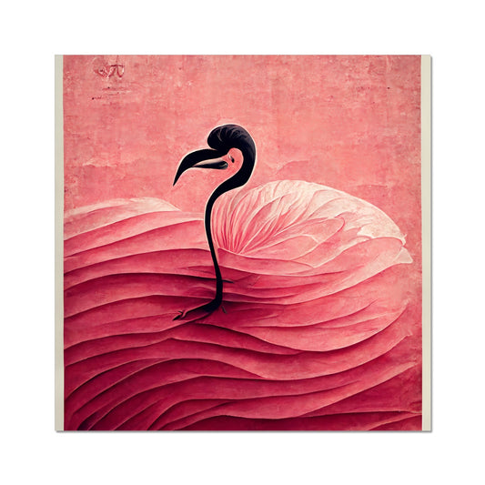 Flamingo Folds Fine Art Print