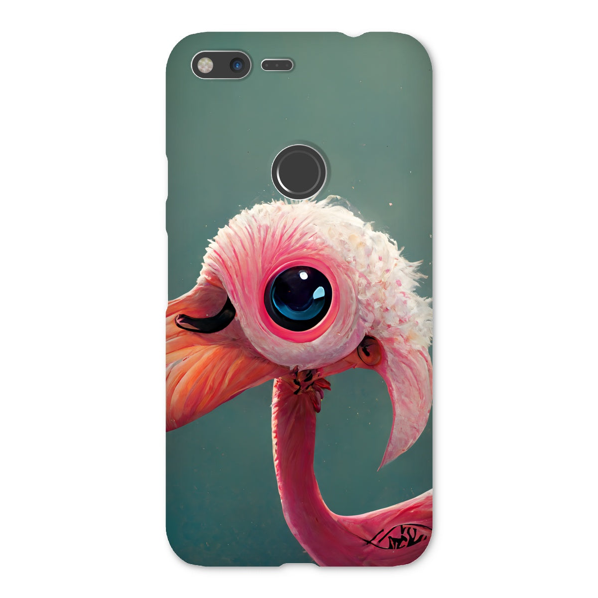 Baby Bird Flamingo Snap Phone Case