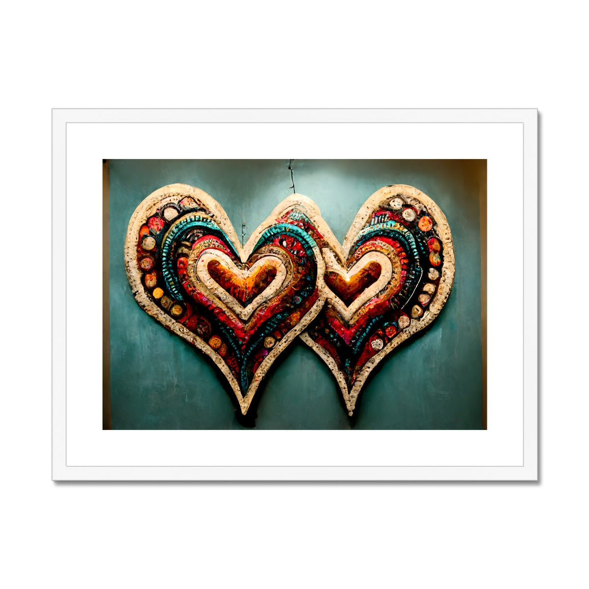 In Love Framed & Mounted Print