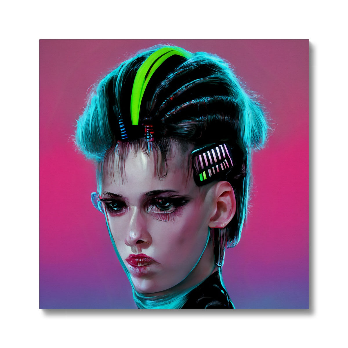 Comb Punk Canvas