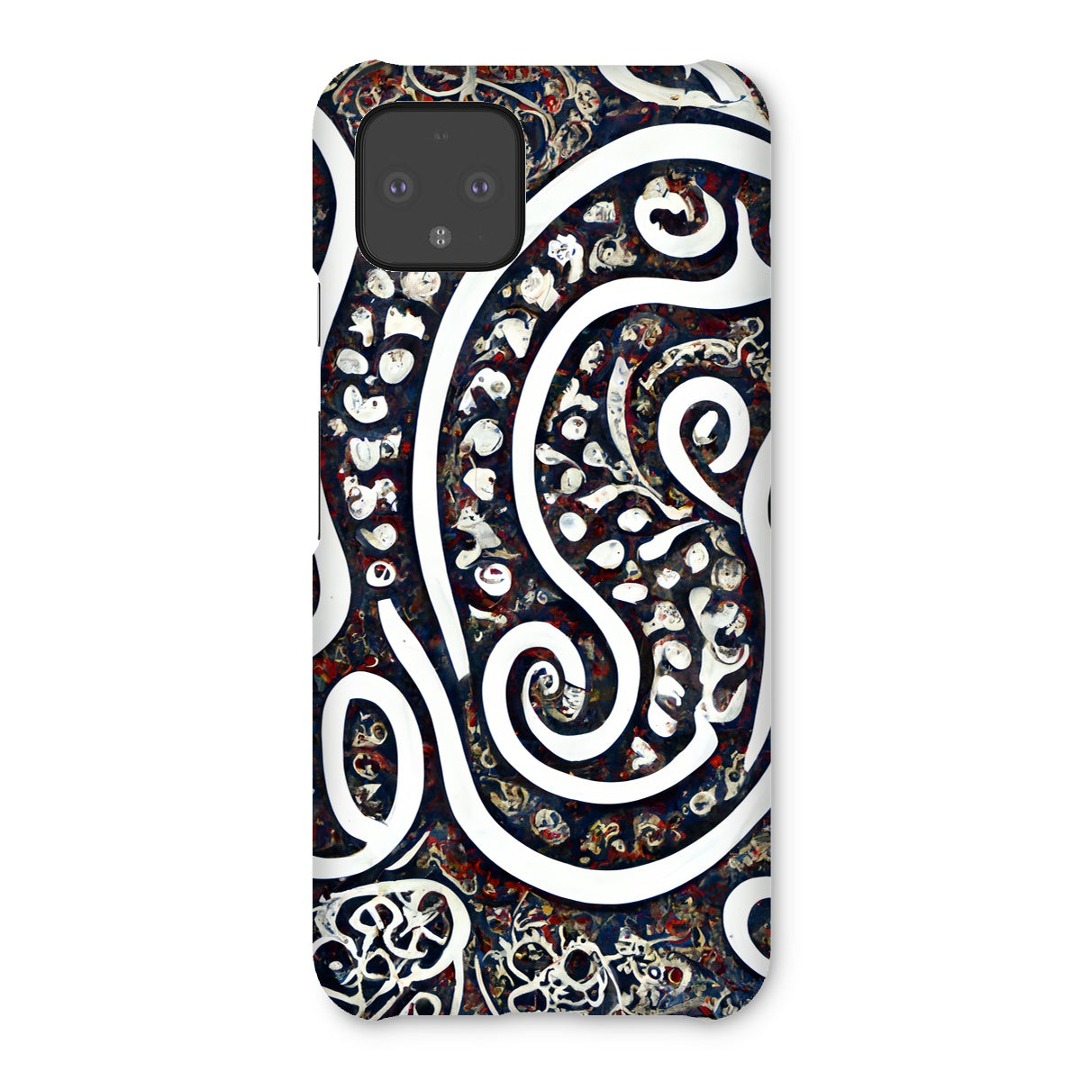 Swirling Paisley Snap Phone Case