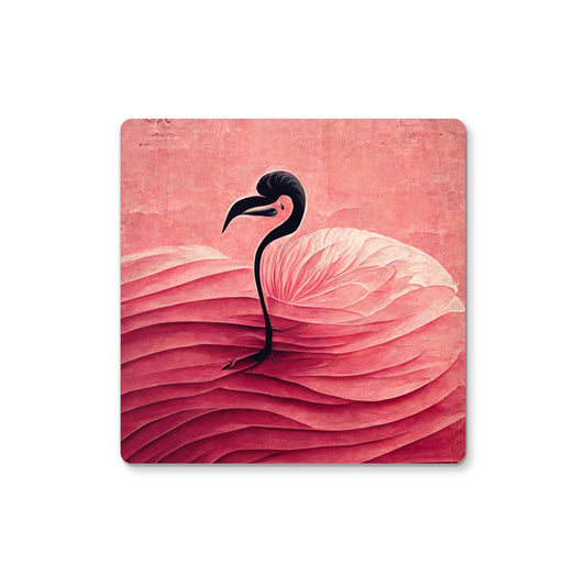 Flamingo Folds Coaster