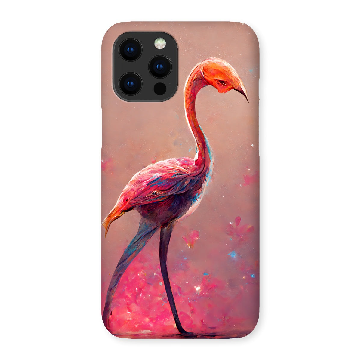 Flamingo Standing Alone Snap Phone Case