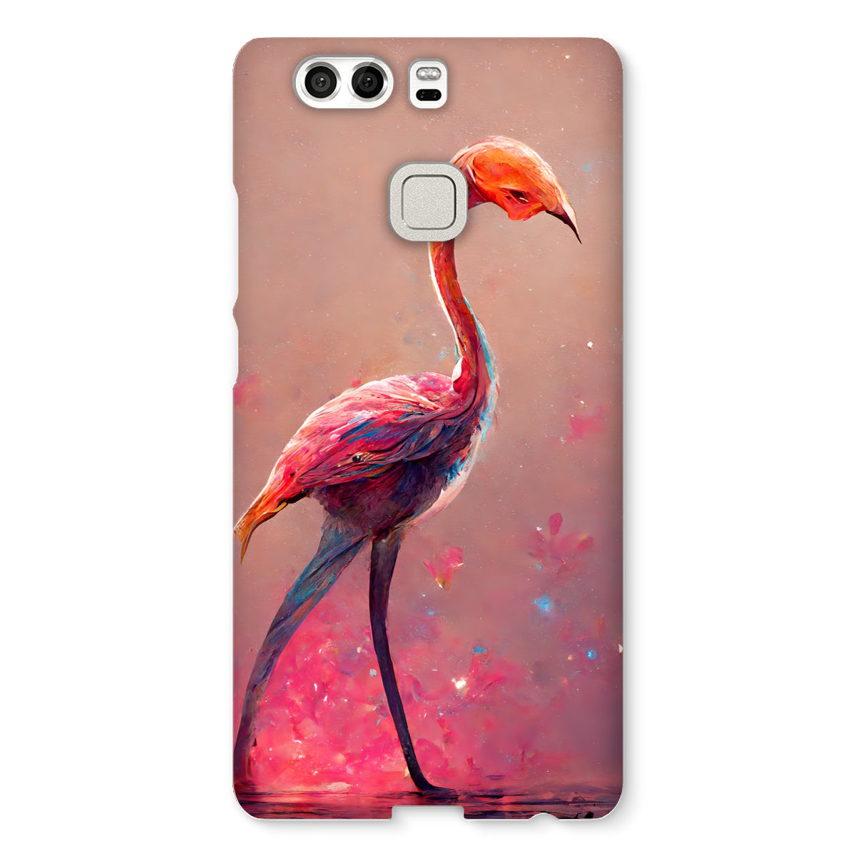 Flamingo Standing Alone Snap Phone Case