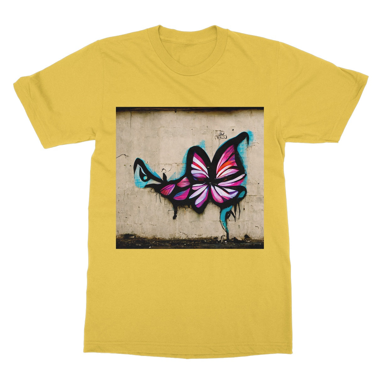 Brick Butterfly Softstyle T-Shirt