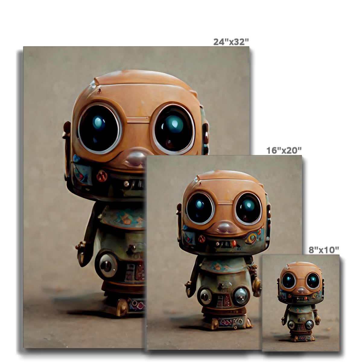 R0bot Pop Canvas