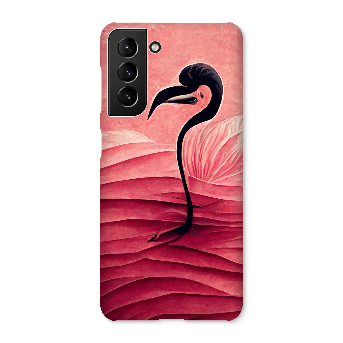 Flamingo Folds Snap Phone Case