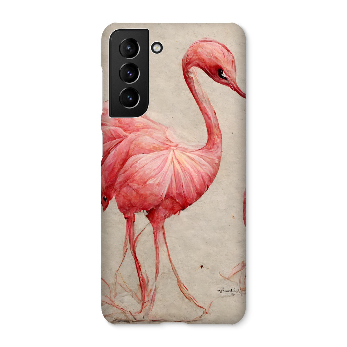 Flamingo Sketch Colors Snap Phone Case